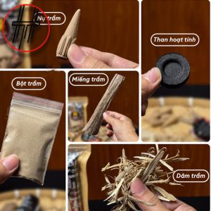 Khám phá combo trầm hương tự nhiên xông nhà CTH12