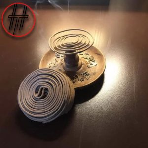 Nhang Khoanh Trầm Hương NTH12 Tự Nhiên 12H 10 Khoanh
