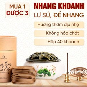 Combo Nhang Vòng 12 năm NTH15 Dâng Hương Bàn Thờ