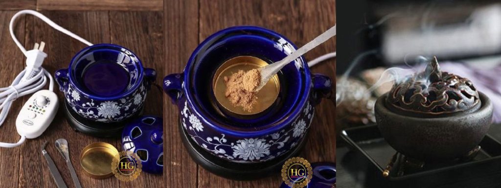 bột trầm hương