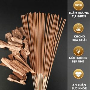 Nhang Trầm Hương Đại Cát NTH06 Nhất Phẩm Hộp 100 Cây