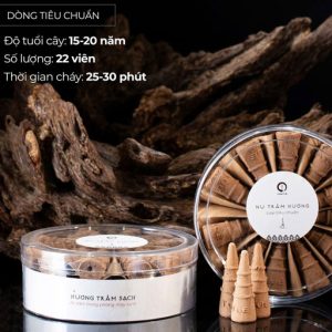 Nụ trầm hương Thanh Trà Luxury NTH11 Loại Thường 12 Năm Hộp 40