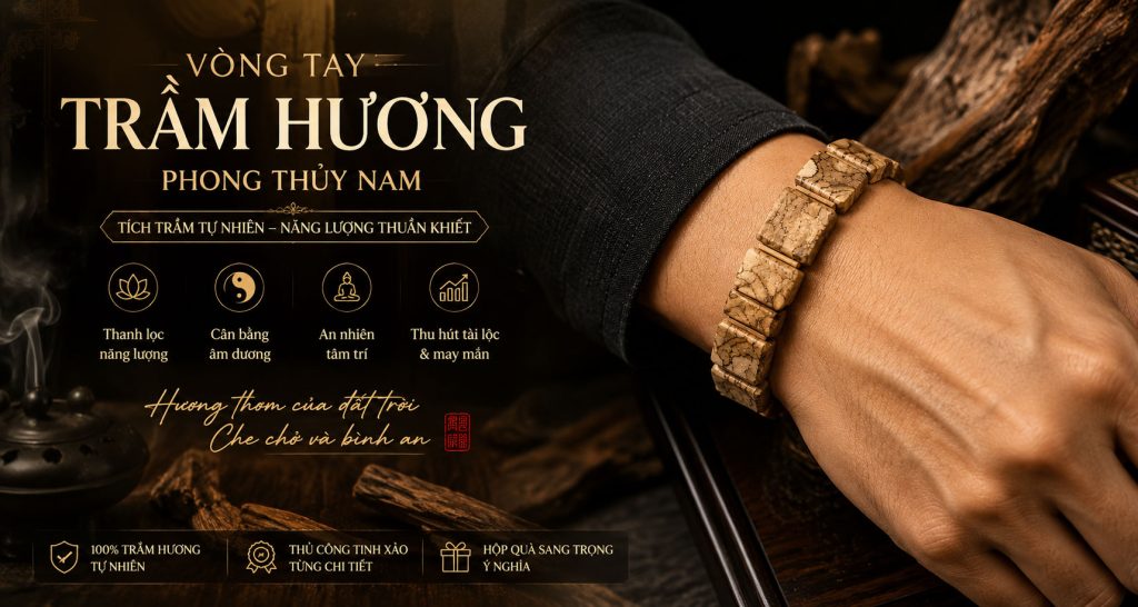 vòng tay trầm hương Nam