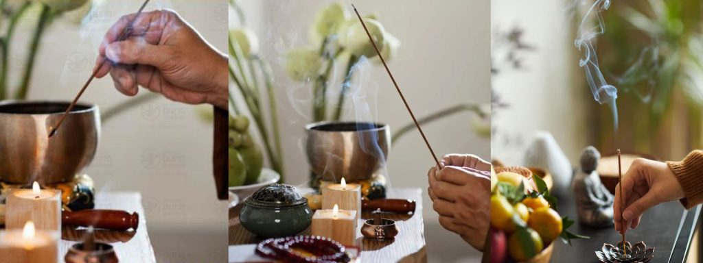 Nhang Trầm Hương Có Tăm 50cm Hộp 250 Cây